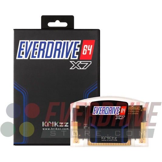 Everdrive 64 X7 - Frosted Clear