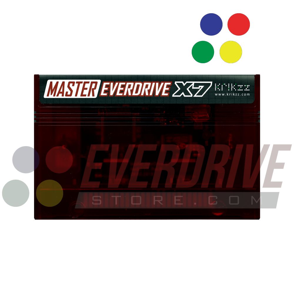 Master Everdrive X7 - Frosted Red
