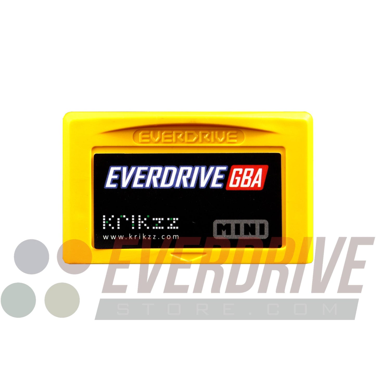 Everdrive GBA Mini - Yellow by Krikzz for GBA