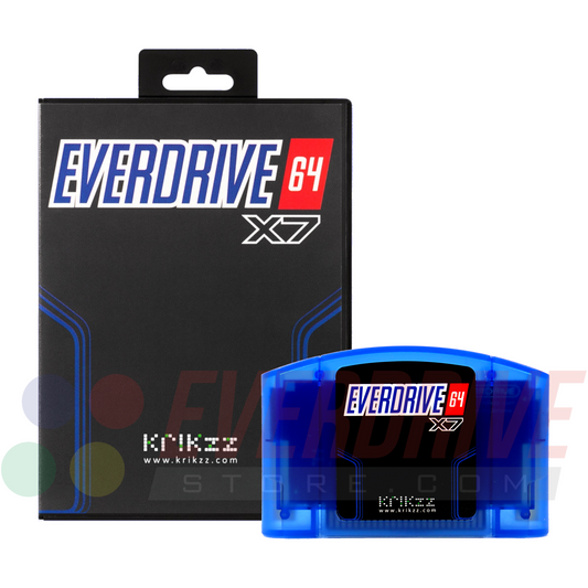 Everdrive 64 X7 - Frosted Blue