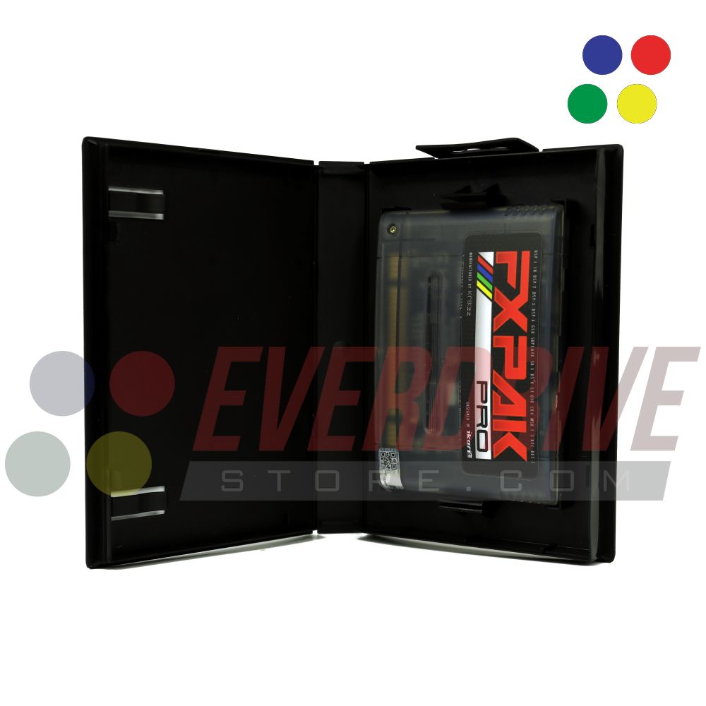 FXPAK Pro - Frosted Black by Krikzz for SNES or Super Famicom