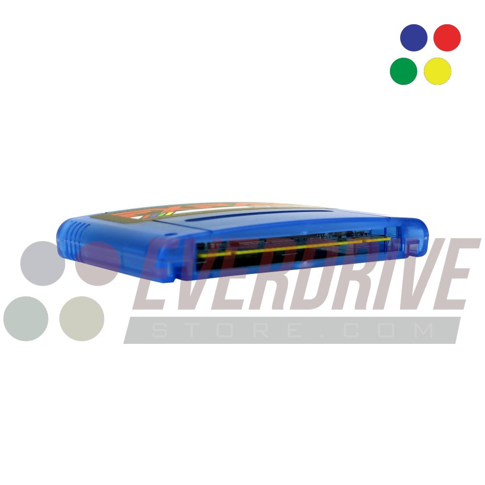 FXPAK Pro - Frosted Blue by Krikzz for SNES or Super Famicom