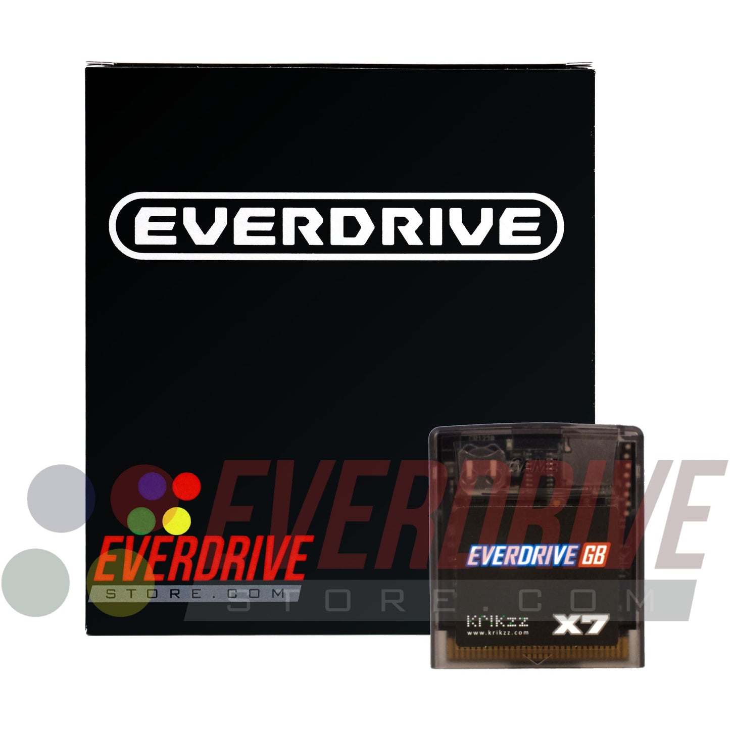 Everdrive GB X7 - Frosted Black
