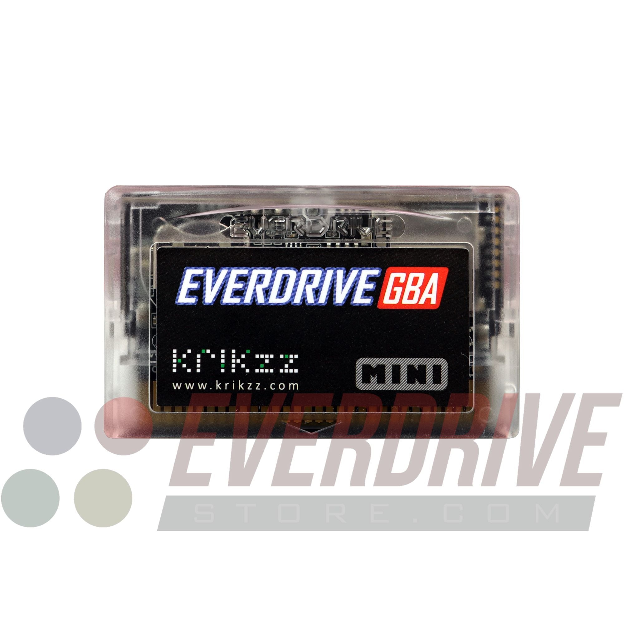 Official KRIKzz Clear Everdrive GBA X5 Mini New in Box discount