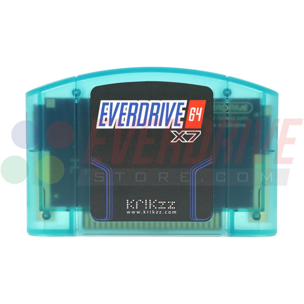 Everdrive 64 X7 - Frosted Turquoise