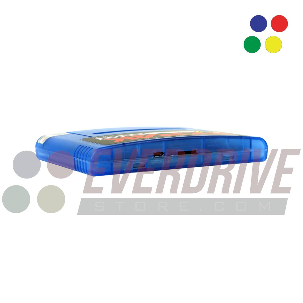 FXPAK Pro - Frosted Blue by Krikzz for SNES or Super Famicom