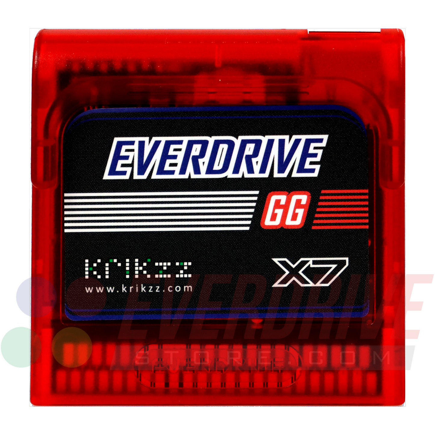 Everdrive GG X7 - Frosted Red