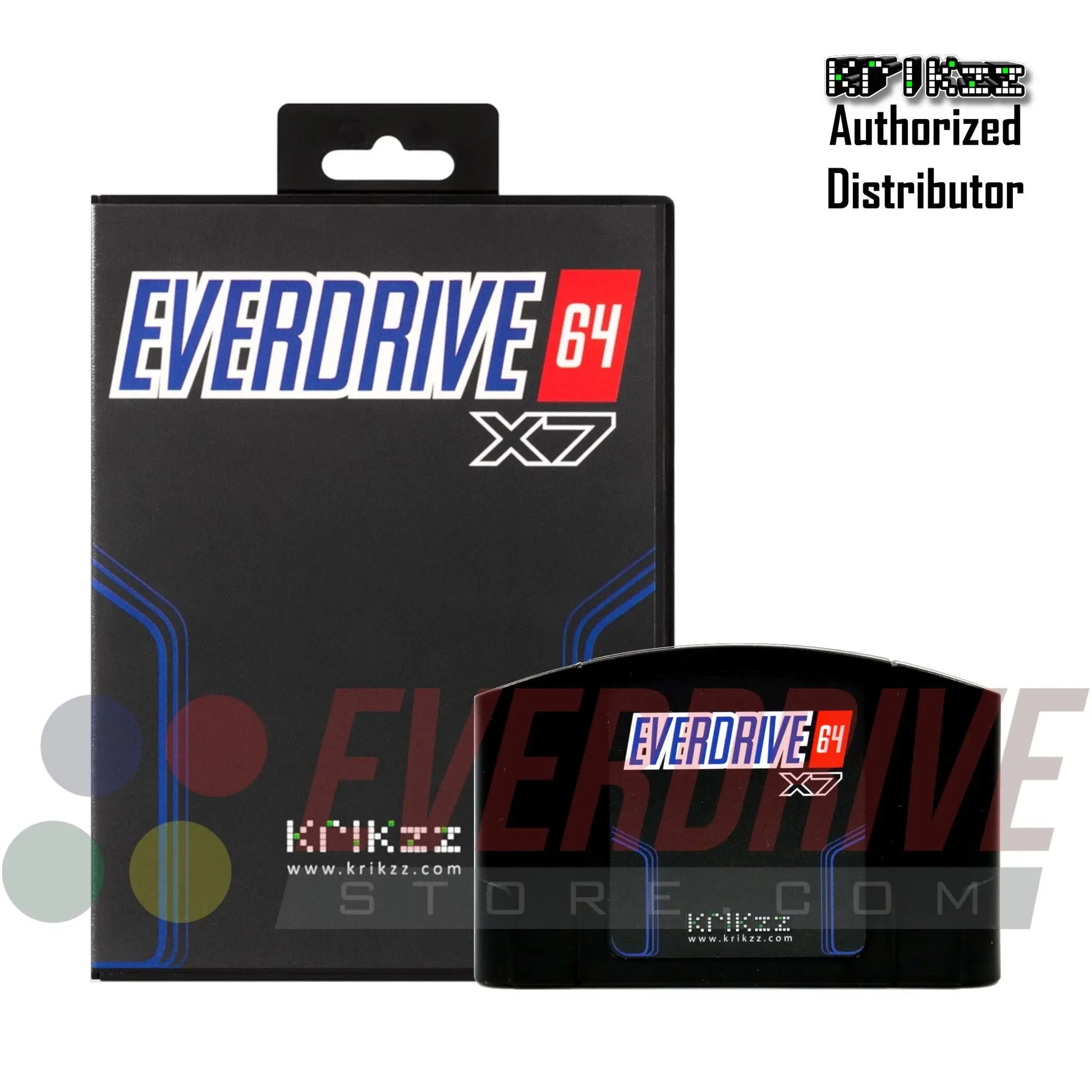 Everdrive 64 X7 - Black by Krikzz for N64 Krikzz