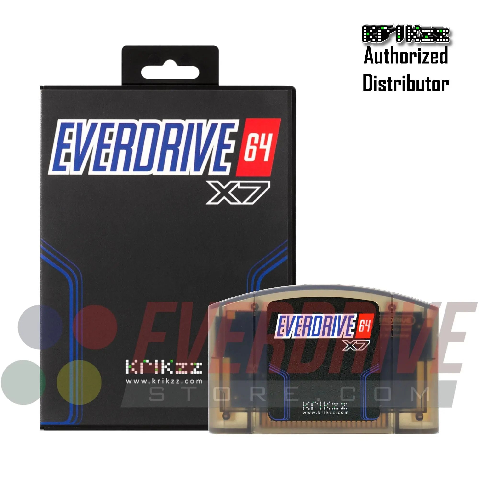 Everdrive 64 X7 - Frosted Black by Krikzz for N64 | Retro Experience –  EverdriveStore.com