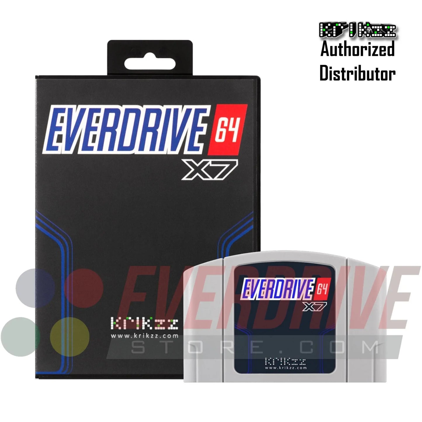 Everdrive 64 X7 - Gray by Krikzz for N64 Krikzz