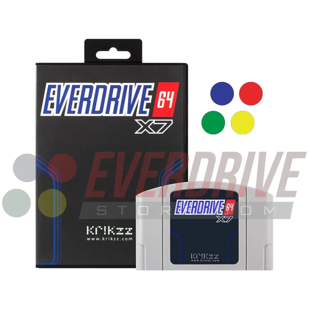 Everdrive 64 X7 - Gray by Krikzz for N64 Krikzz