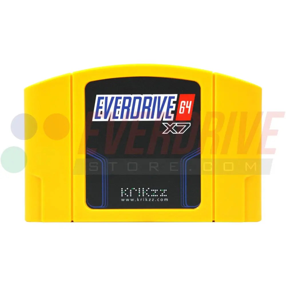 Everdrive 64 X7 - Yellow Krikzz