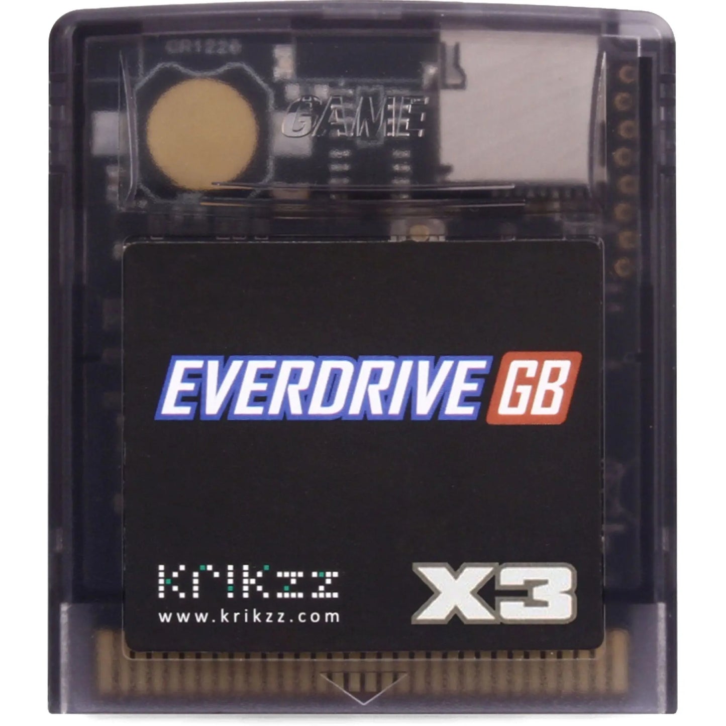 Everdrive GB X3 - Frosted Black by Krikzz for GB Krikzz