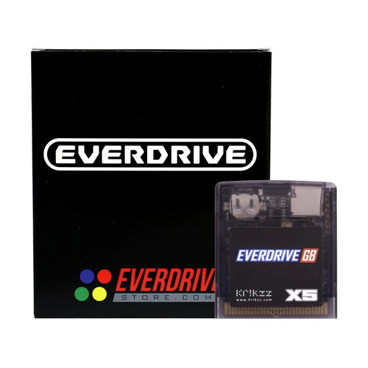 Everdrive GB X5 - Frosted Black Krikzz
