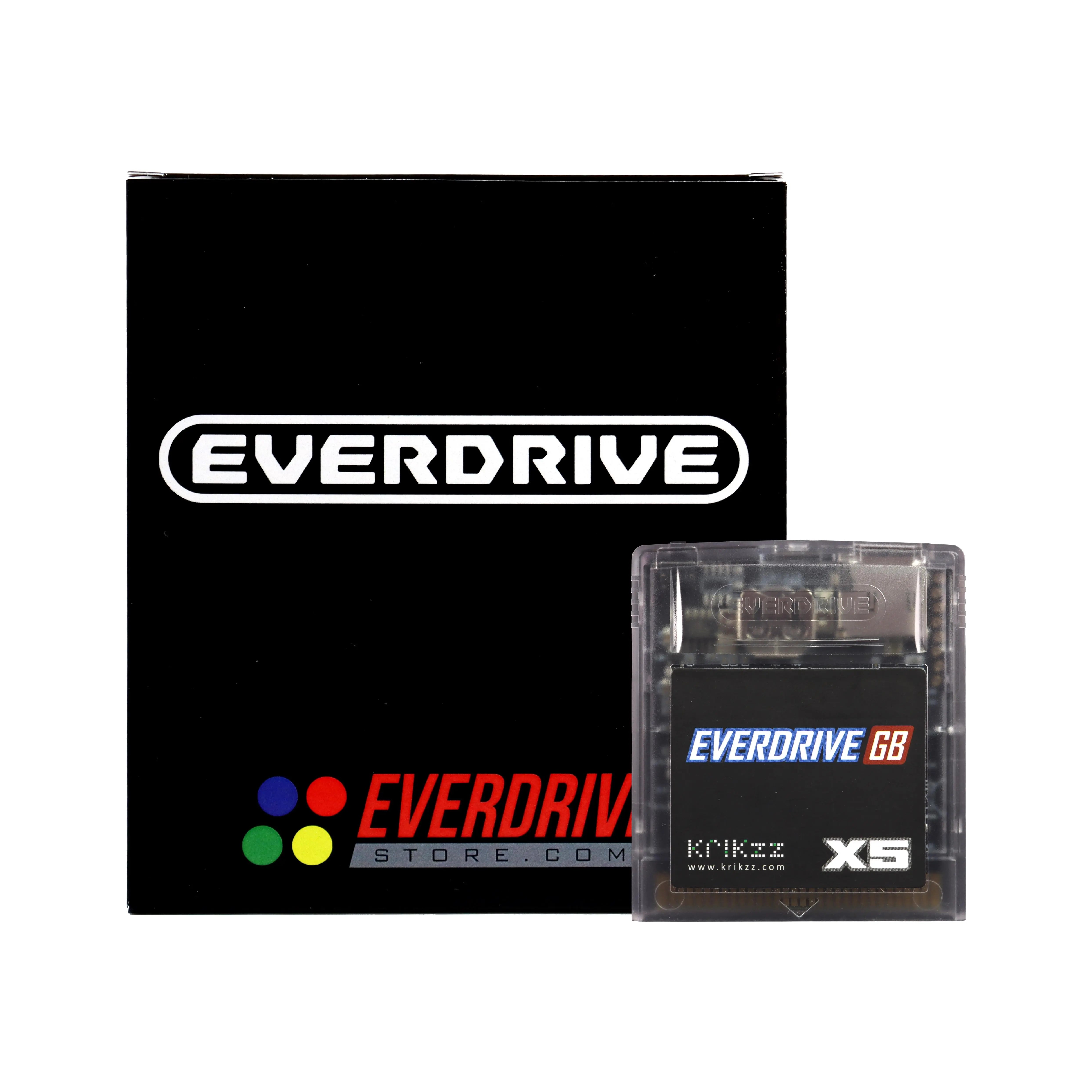 Everdrive GB X5 - Frosted Clear by Krikzz for GB