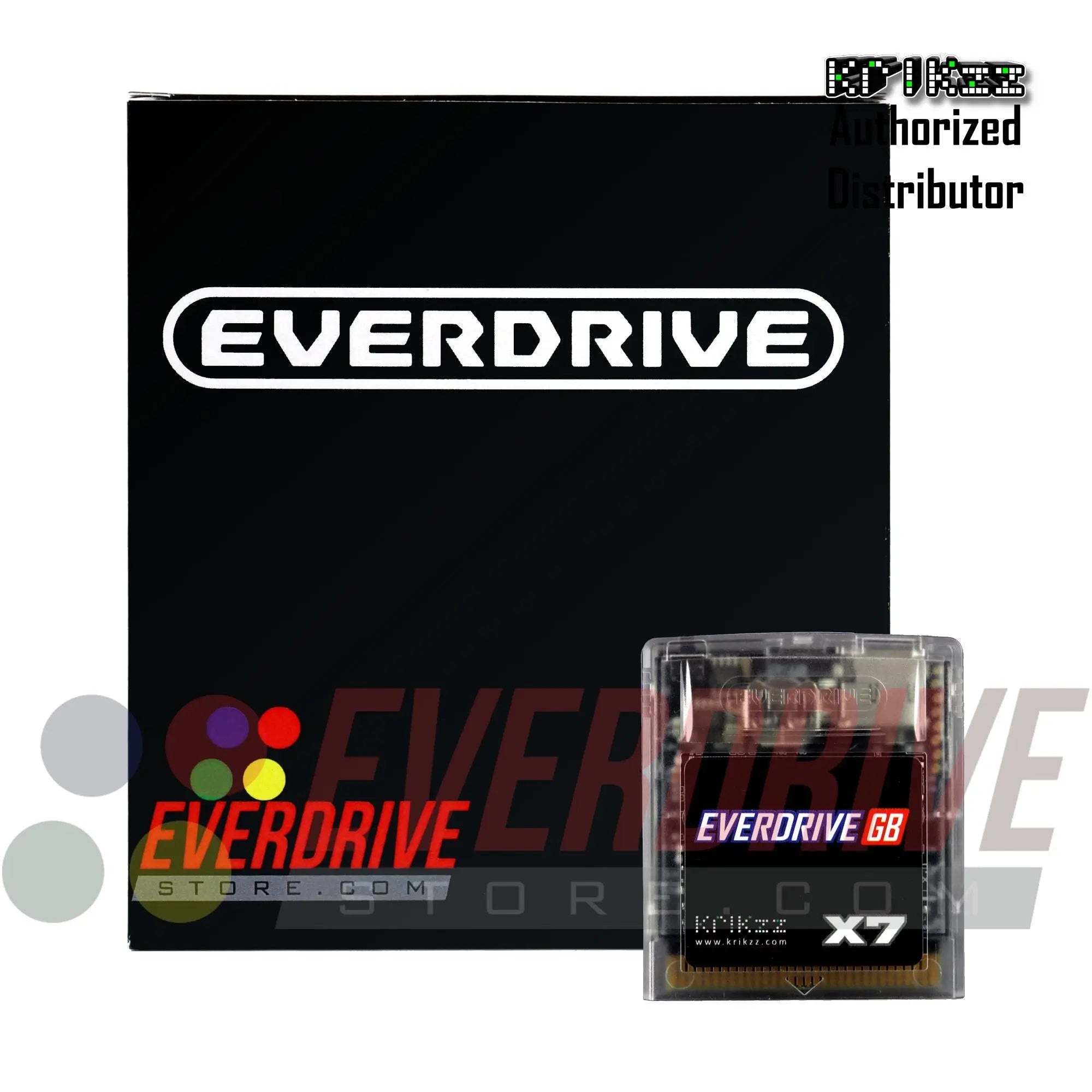 Krikzz outlets EverDrive - Krikzz Everdrive GBA Mini Clear - GameBoy Advance - New