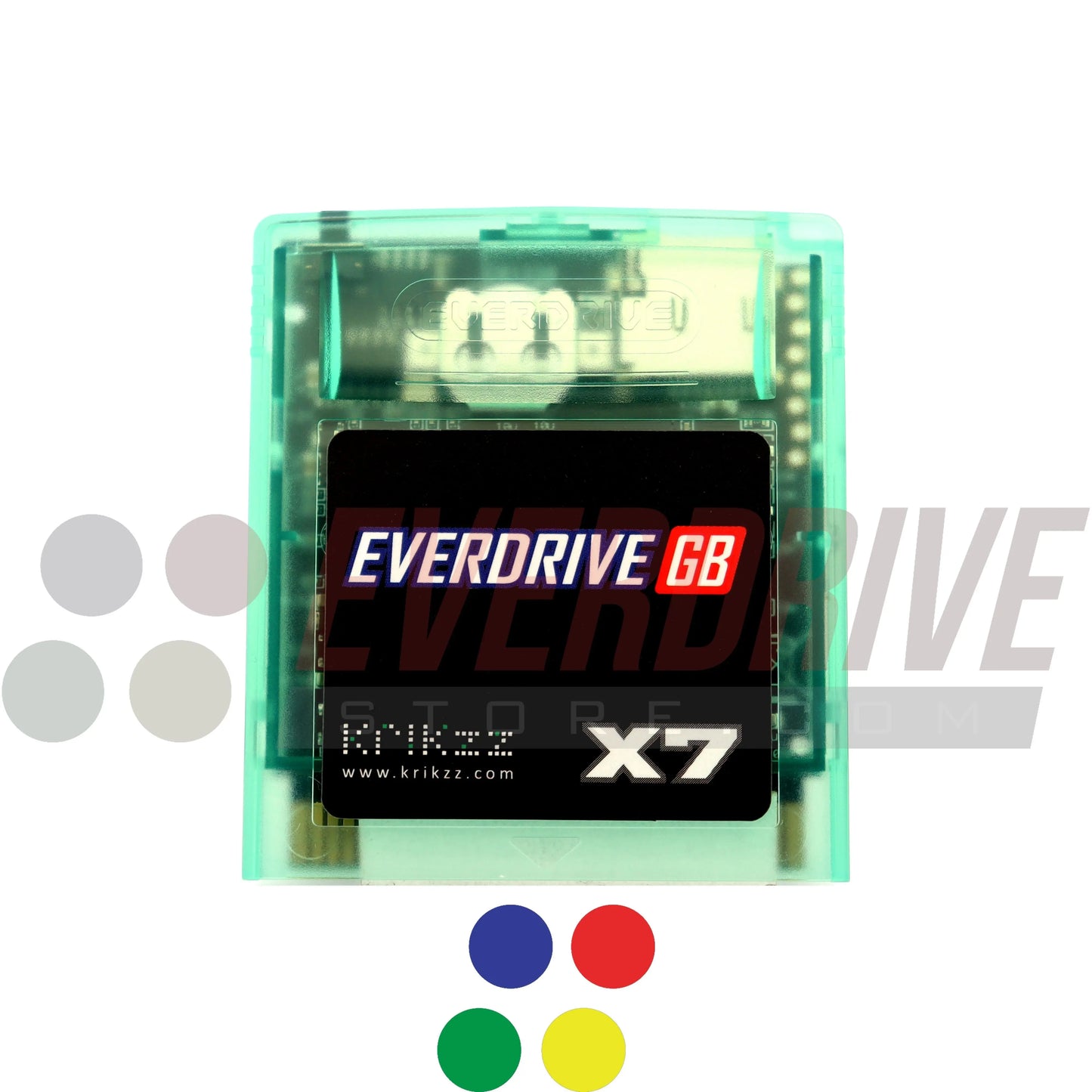 Everdrive GB X7 - Frosted Green - EverdriveStore.com