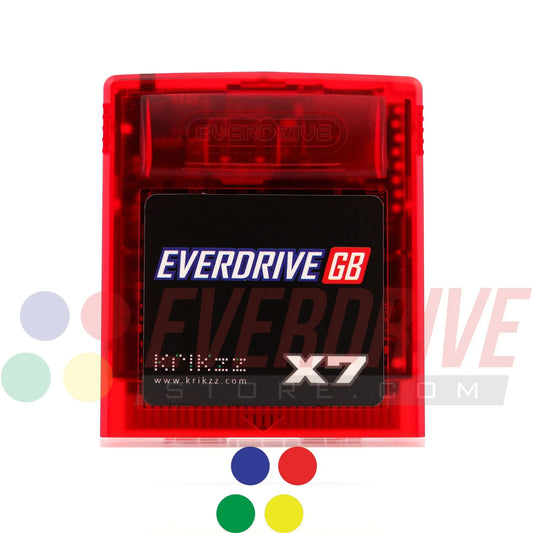 Everdrive GB X7 - Frosted Red - EverdriveStore.com