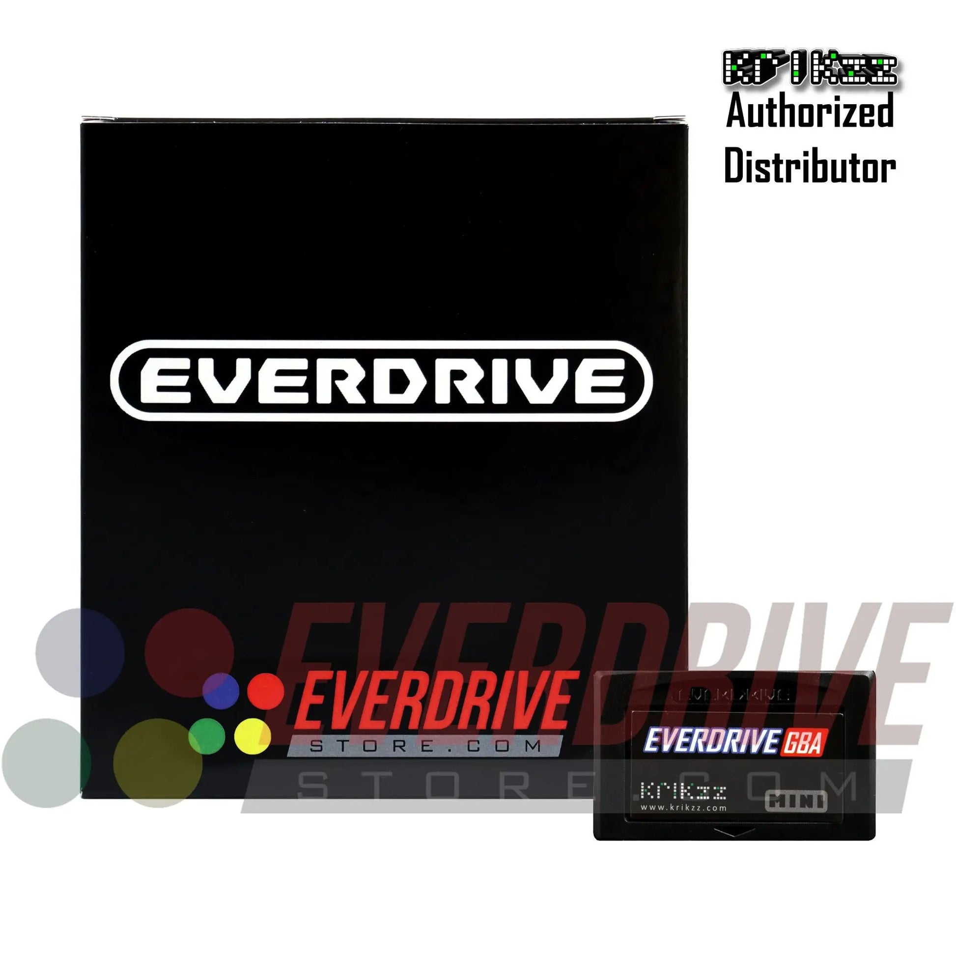 Everdrive GBA Mini - Black by Krikzz for GBA Krikzz