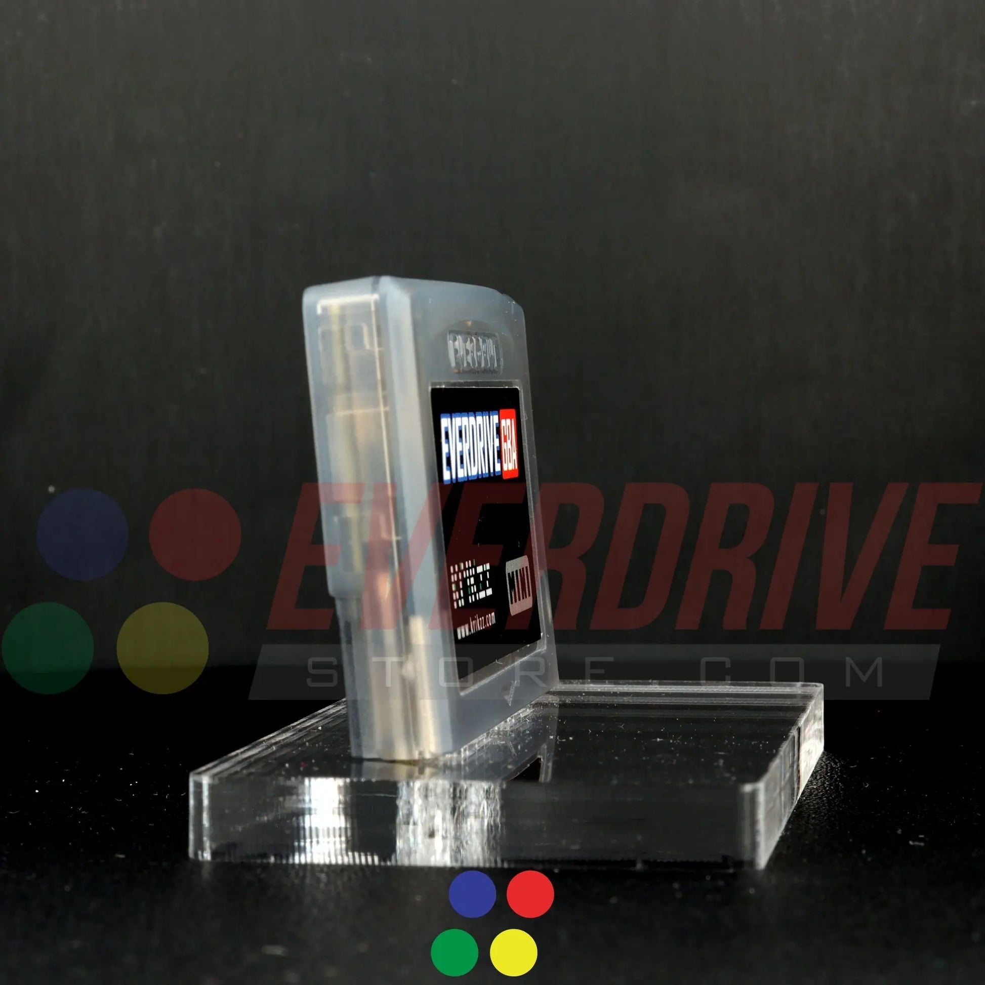 Everdrive GBA Mini - Frosted Black Krikzz