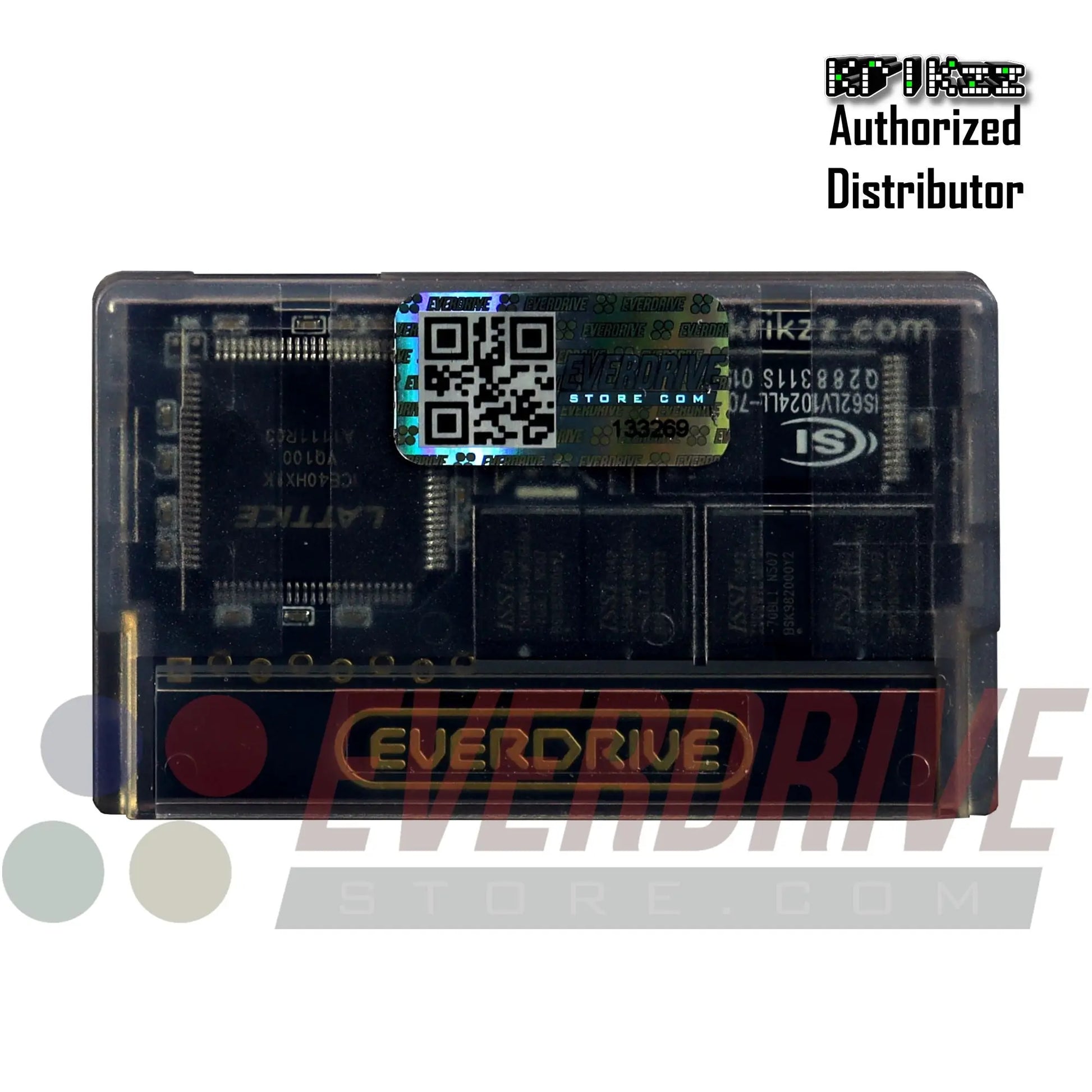 Everdrive GBA Mini - Frosted Black by Krikzz for GBA Krikzz