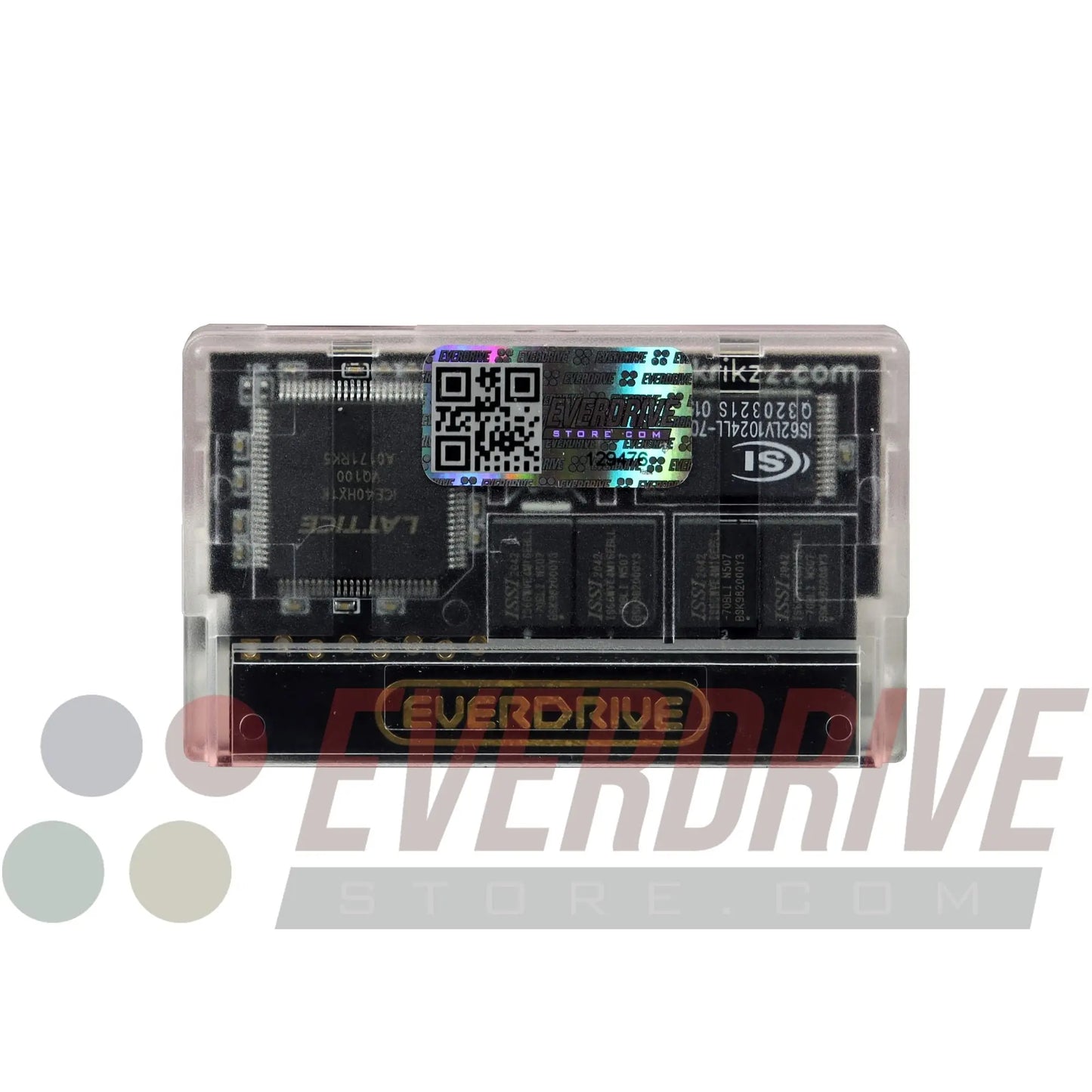 Everdrive GBA Mini - Frosted Clear by Krikzz for GBA Krikzz