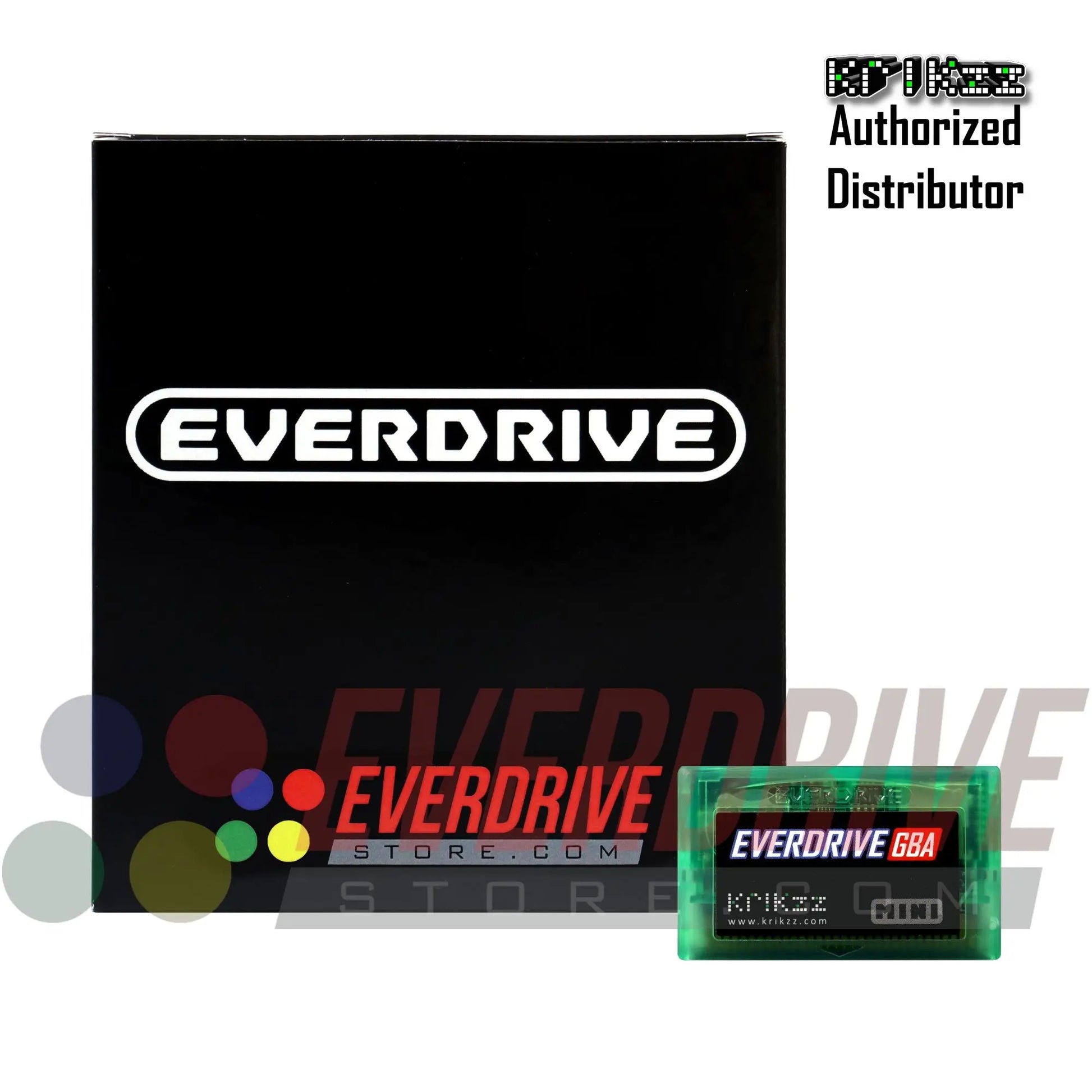 Everdrive GBA Mini - Frosted Green by Krikzz for GBA Krikzz