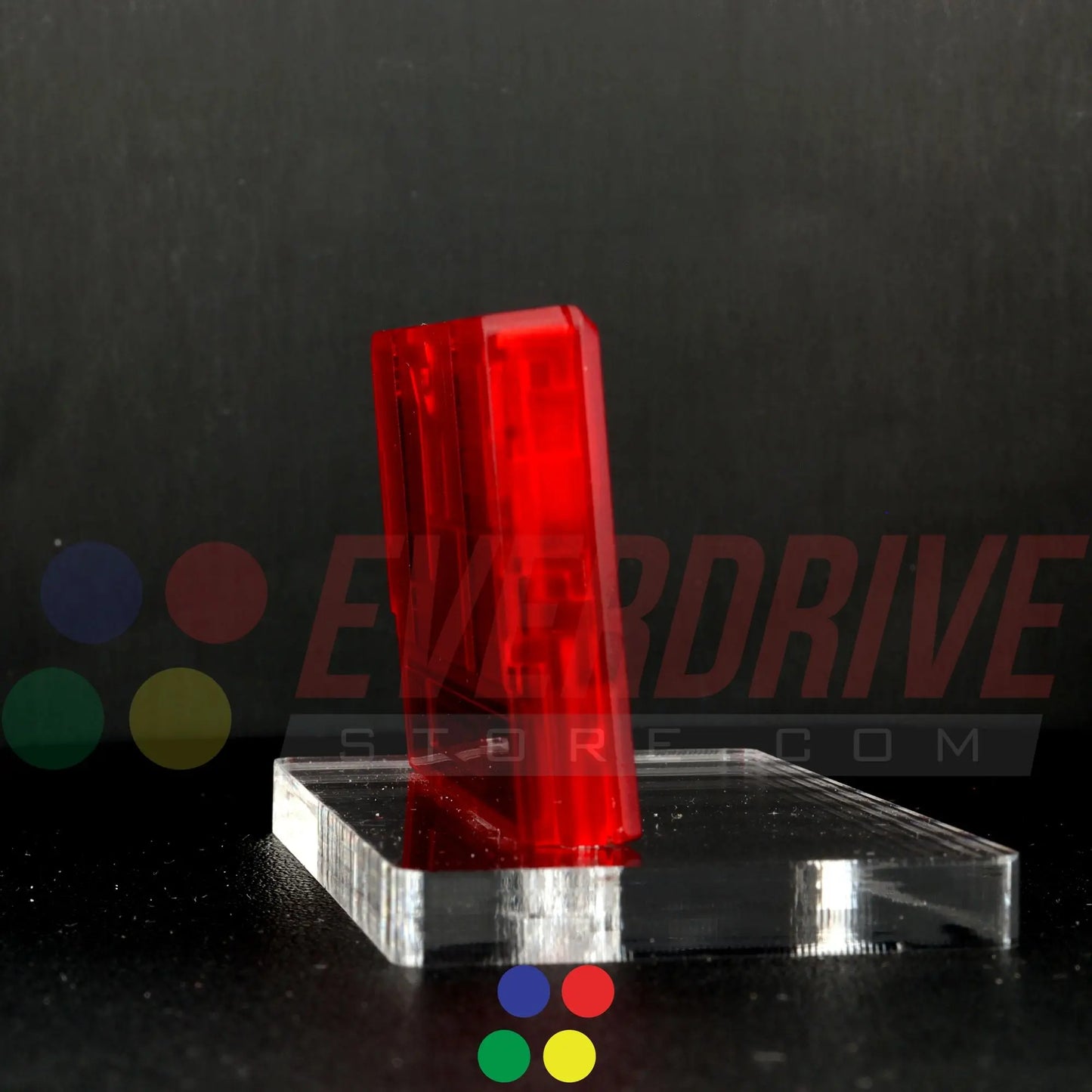 Everdrive GBA Mini - Frosted Red Krikzz