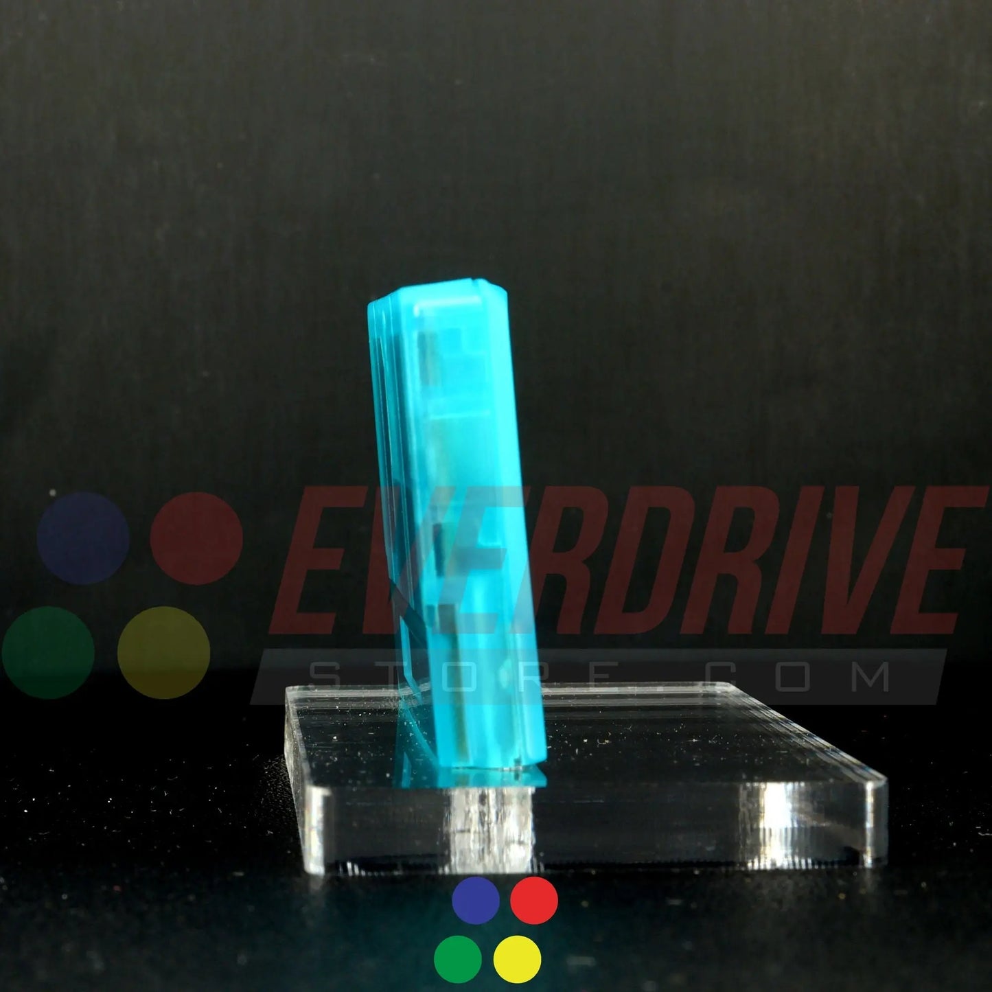 Everdrive GBA Mini - Frosted Turquoise Krikzz