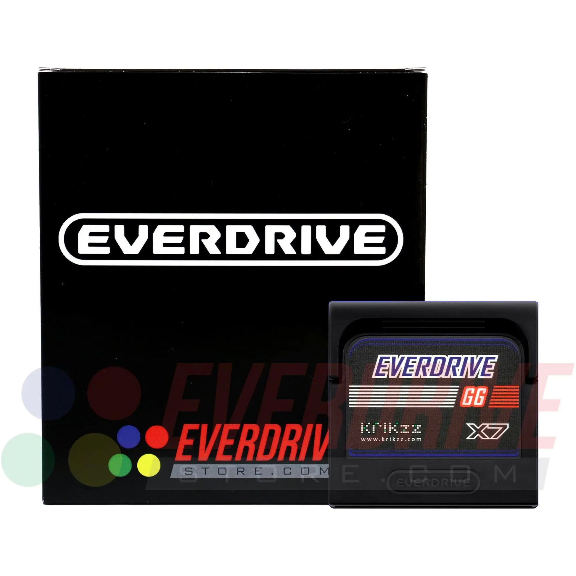 Everdrive GG X7 - Black Krikzz