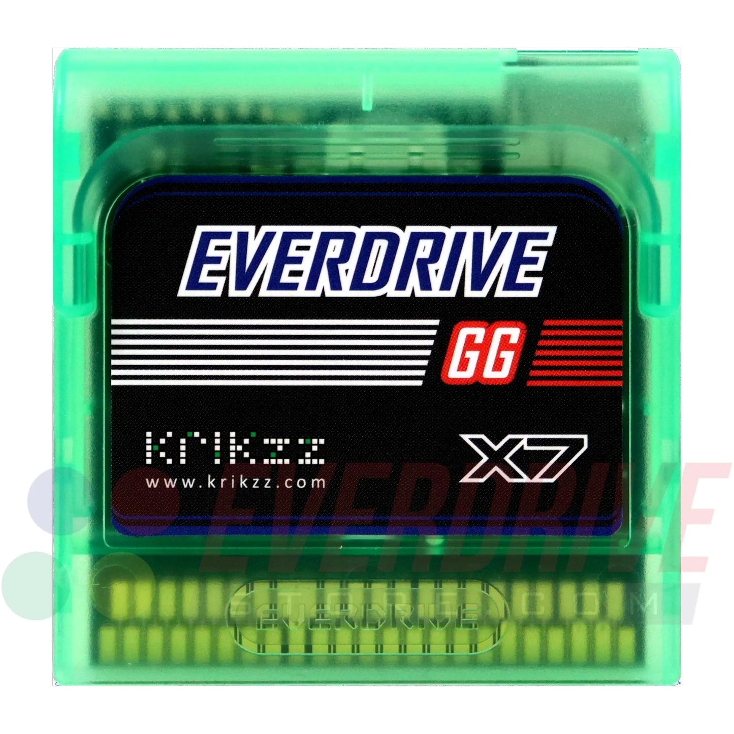 Everdrive GG X7 - Frosted Green Krikzz