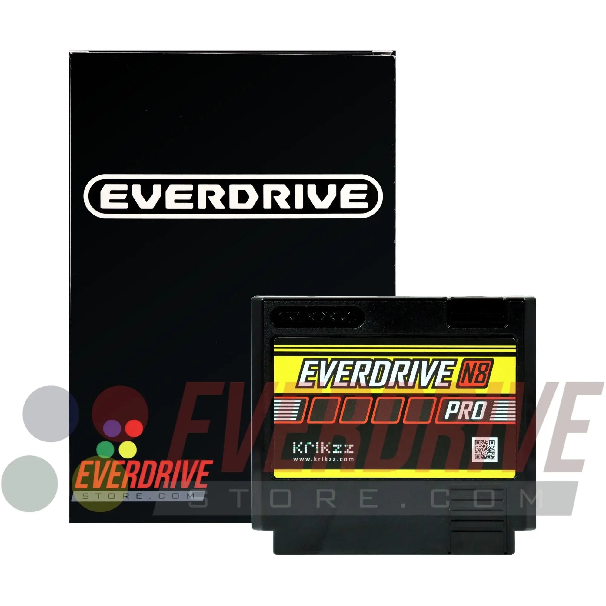 Everdrive N8 Pro Black by Krikzz for Famicom Advanced Gaming EverdriveStore