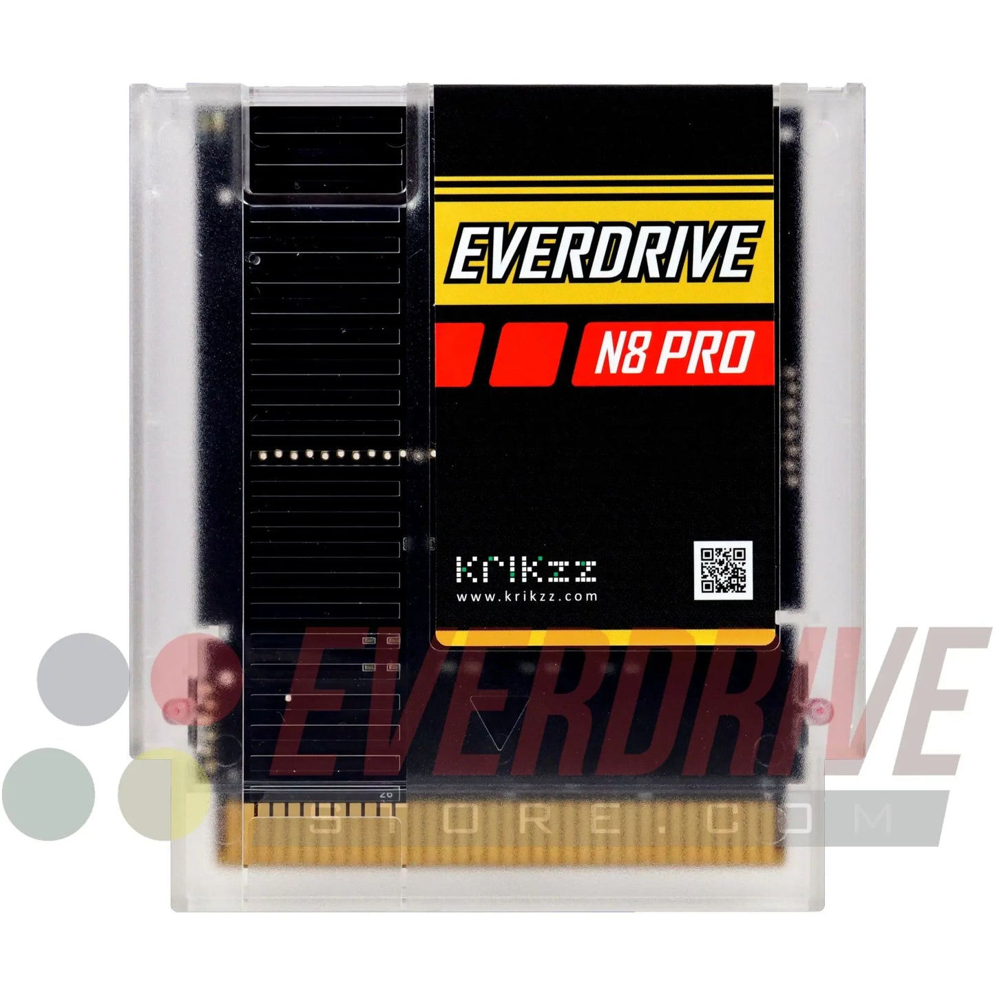 Everdrive N8 Pro - Frosted Clear by Krikzz for NES Krikzz