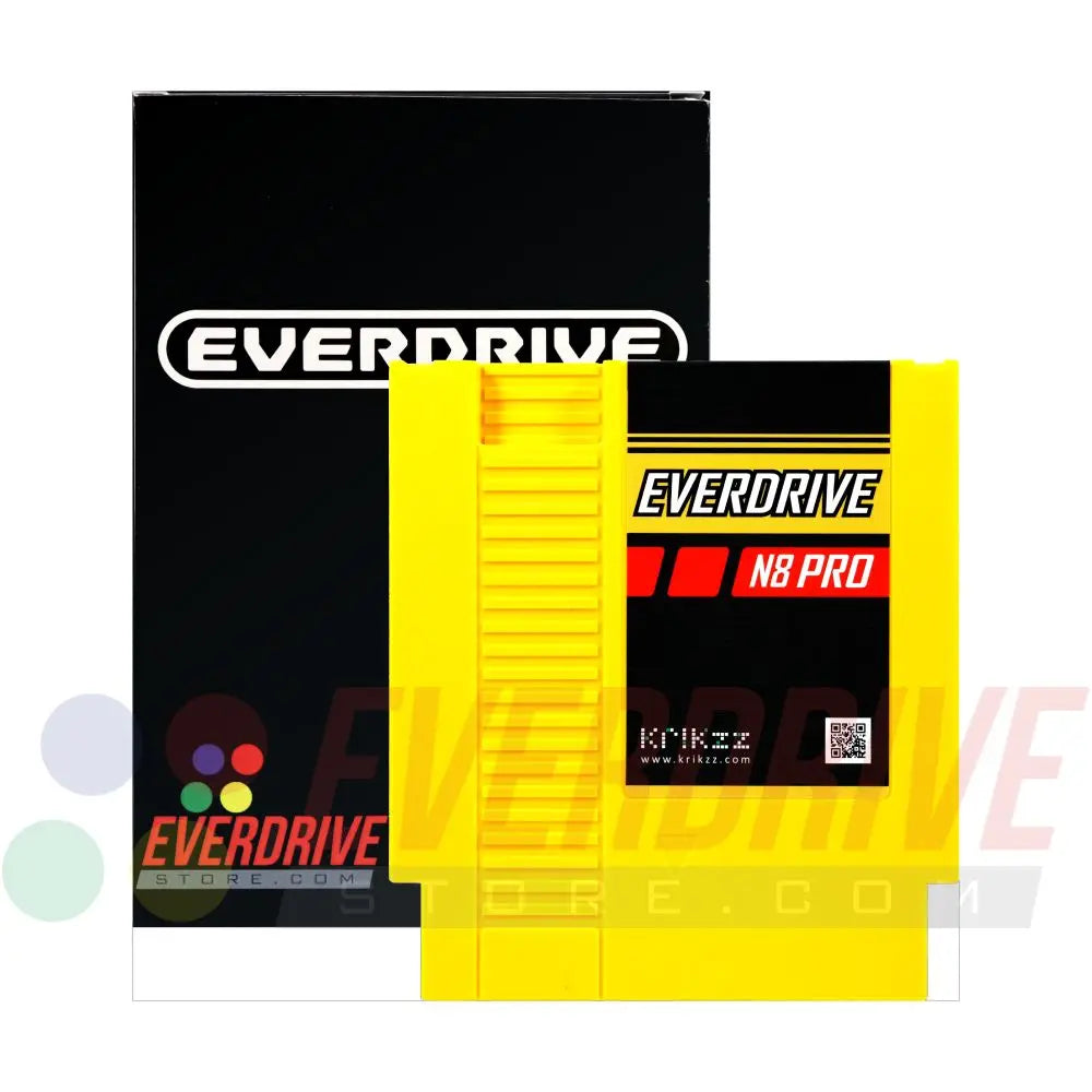 Everdrive N8 Pro - Yellow by Krikzz for NES Krikzz