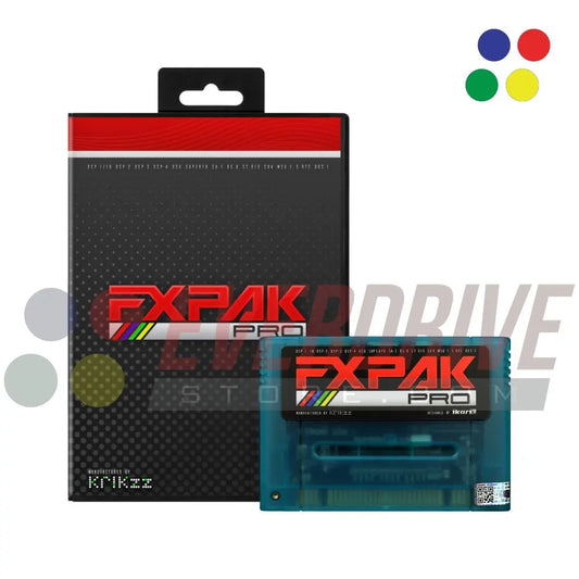 FXPAK PRO - Frosted Turquoise Krikzz