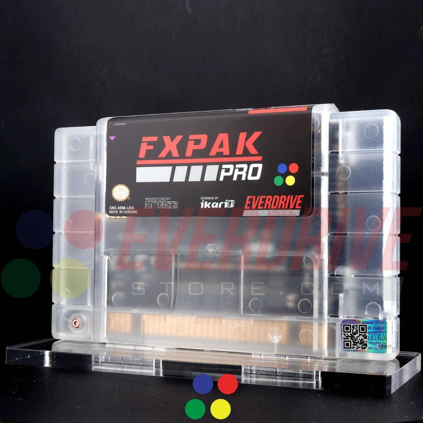 FXPAK PRO NAS - Frosted Clear - EverdriveStore.com