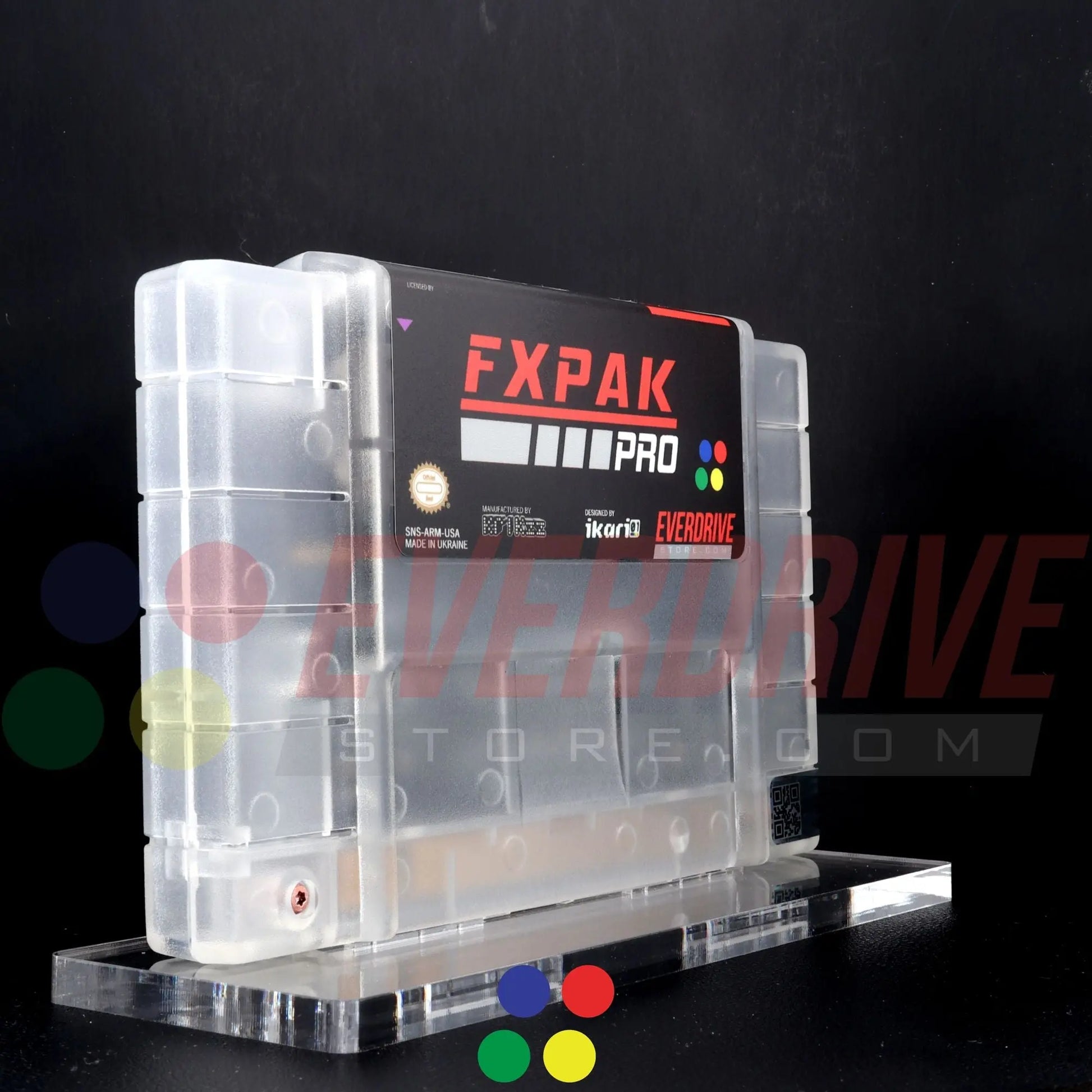 FXPAK PRO NAS - Frosted Clear - EverdriveStore.com