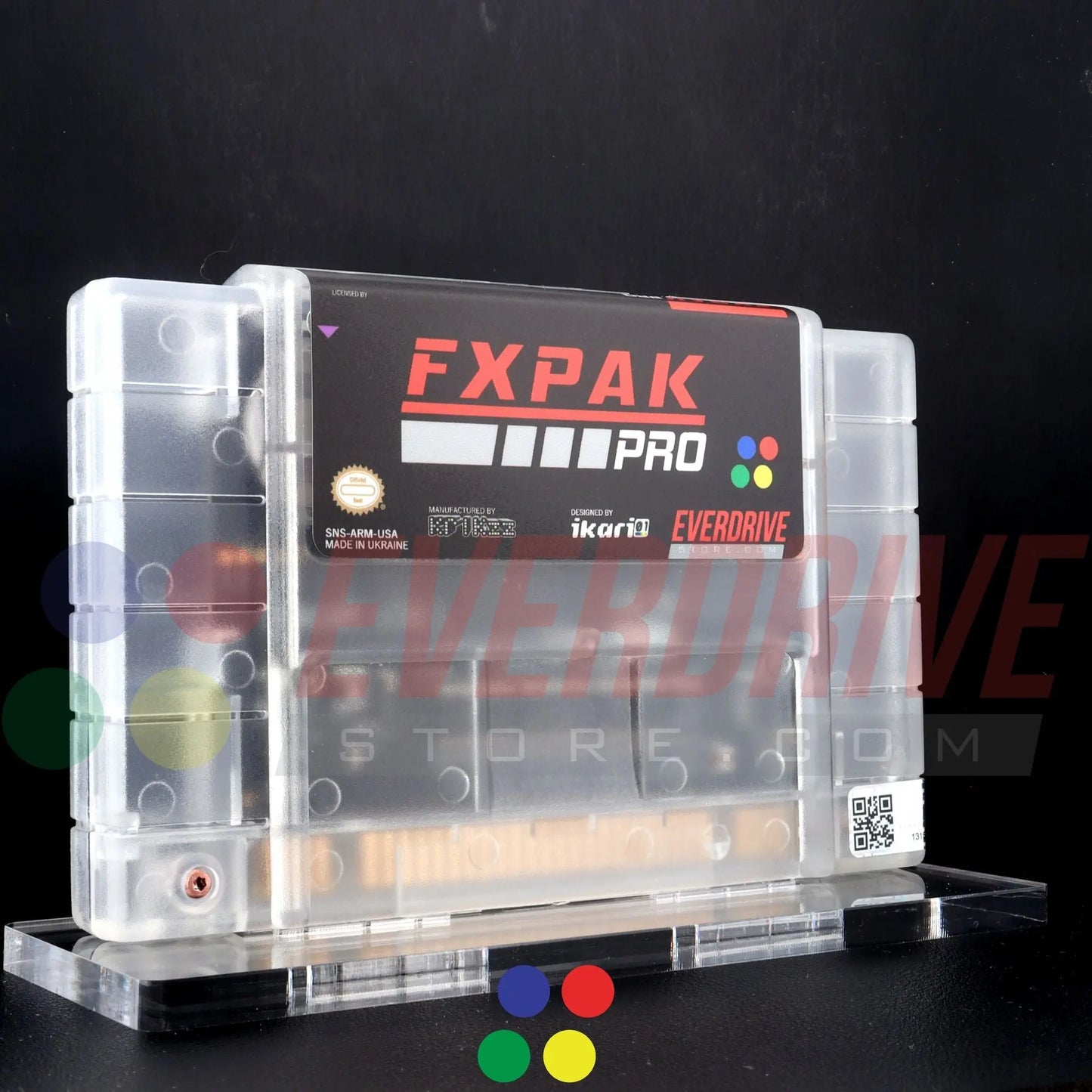 FXPAK PRO NAS - Frosted Clear - EverdriveStore.com