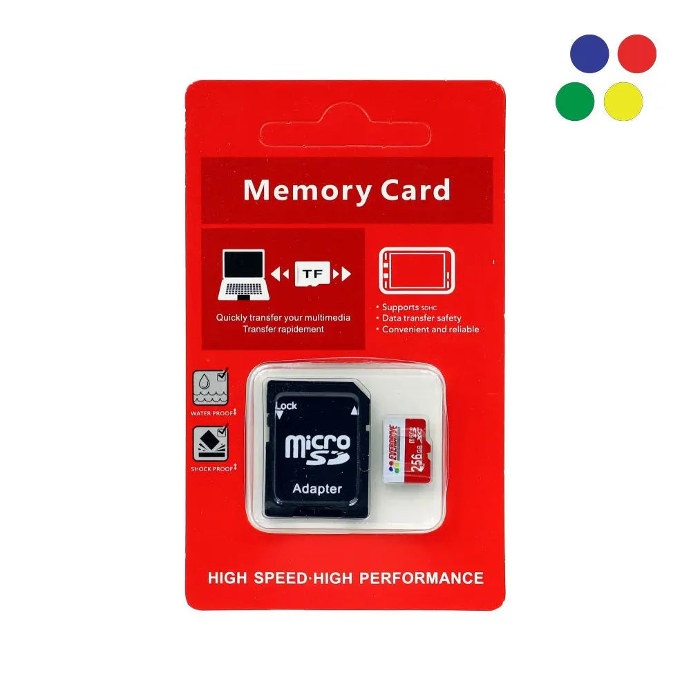 High Quality 256 GB Sd Card with Adapter - EverdriveStore.com