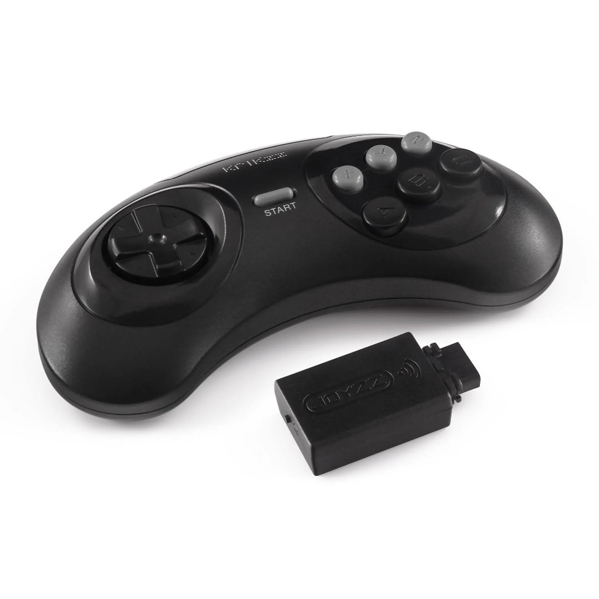 Joyzz - Black Controller by Krikzz for Genesis or Mega Drive Krikzz