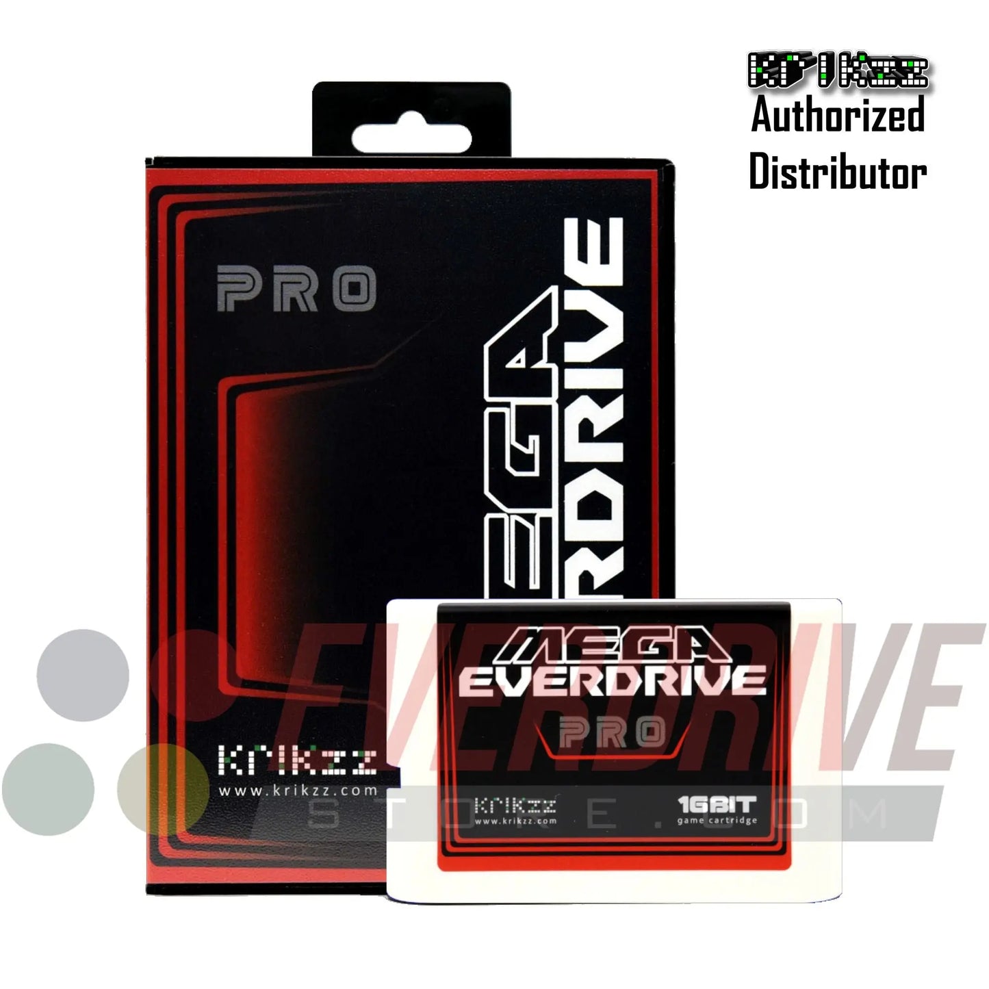 Mega Everdrive PRO - White by Krikzz for Genesis or Mega Drive Krikzz