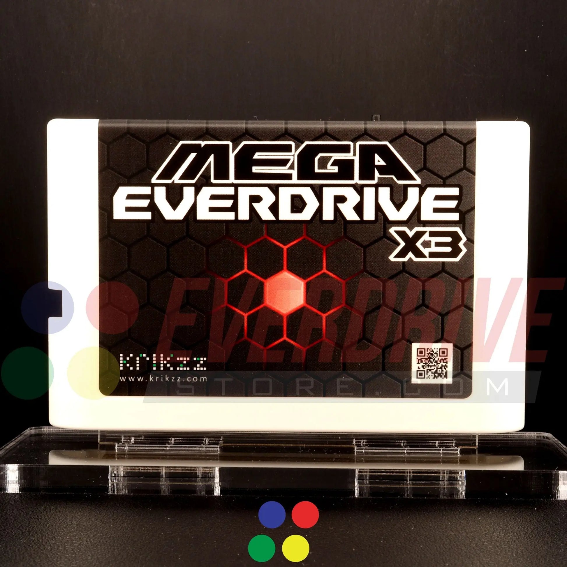 Mega Everdrive X3 - White Krikzz