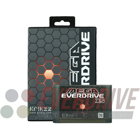 Mega Everdrive X5 - Frosted Black - EverdriveStore.com