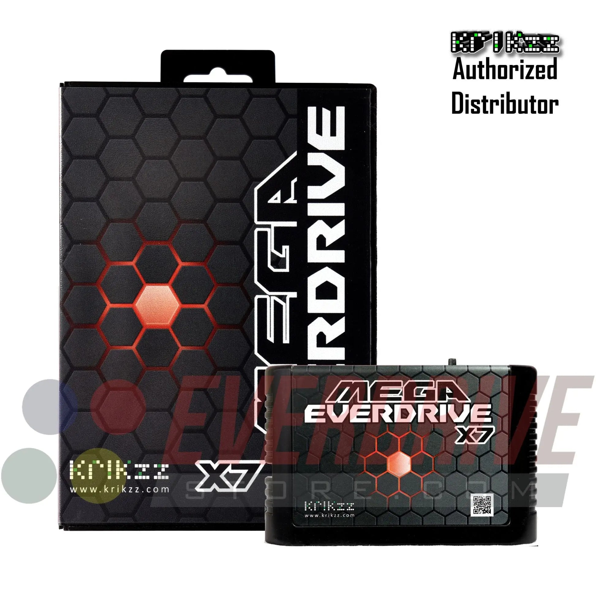 Mega Everdrive X7 - Black Krikzz