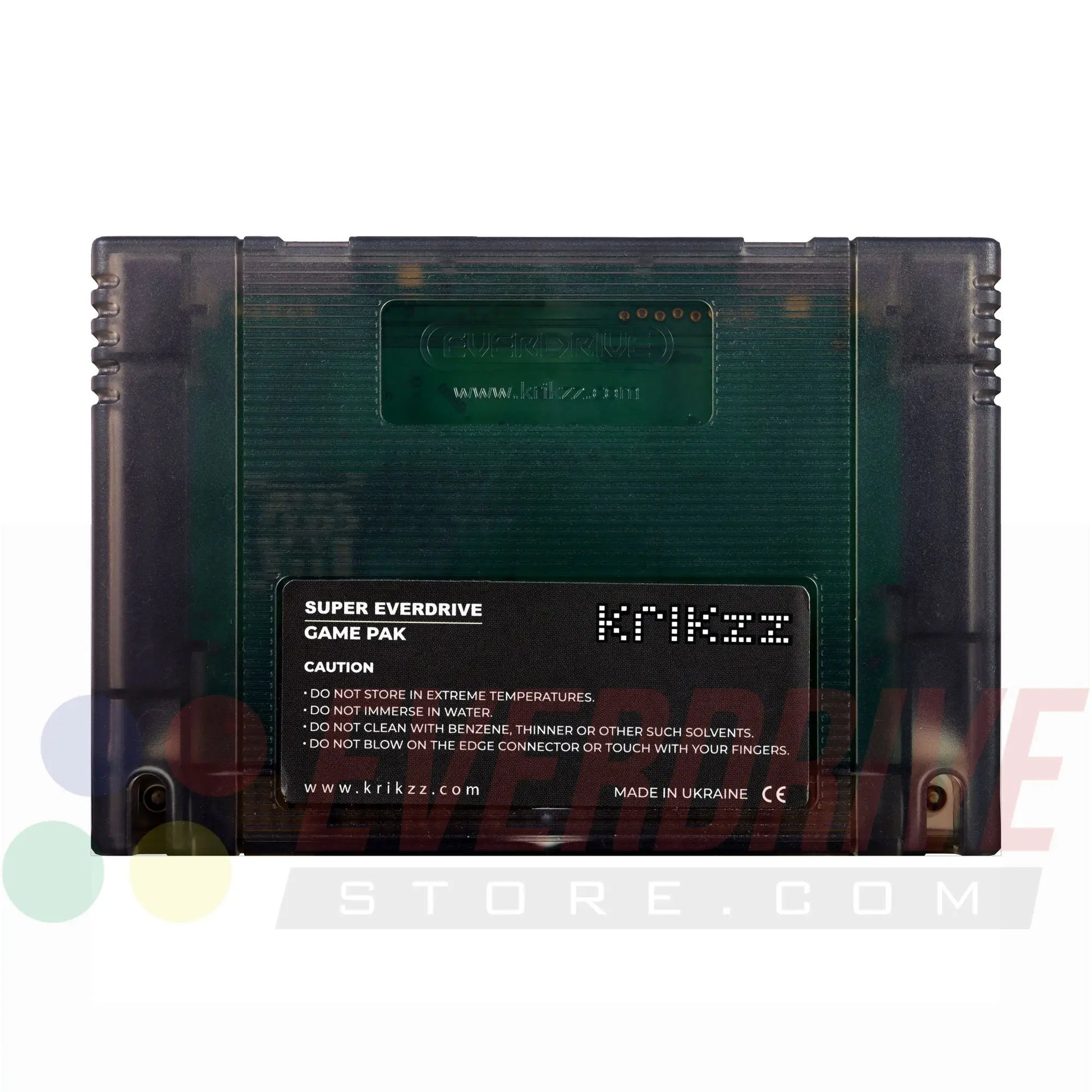 Super Everdrive X6 DSP - Frosted Black by Krikzz for SNES or Super Famicom Krikzz