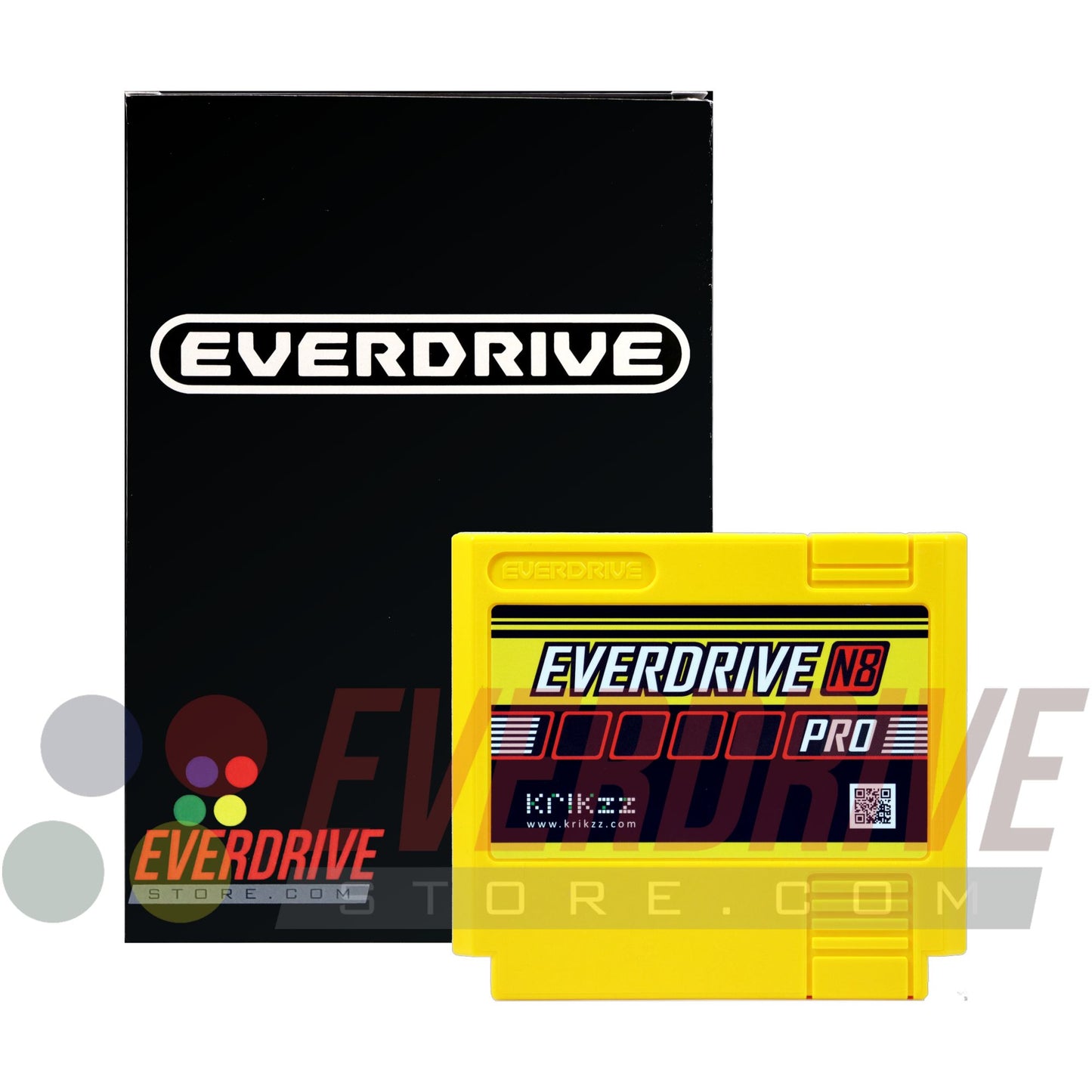 Everdrive N8 Famicom PRO - Yellow