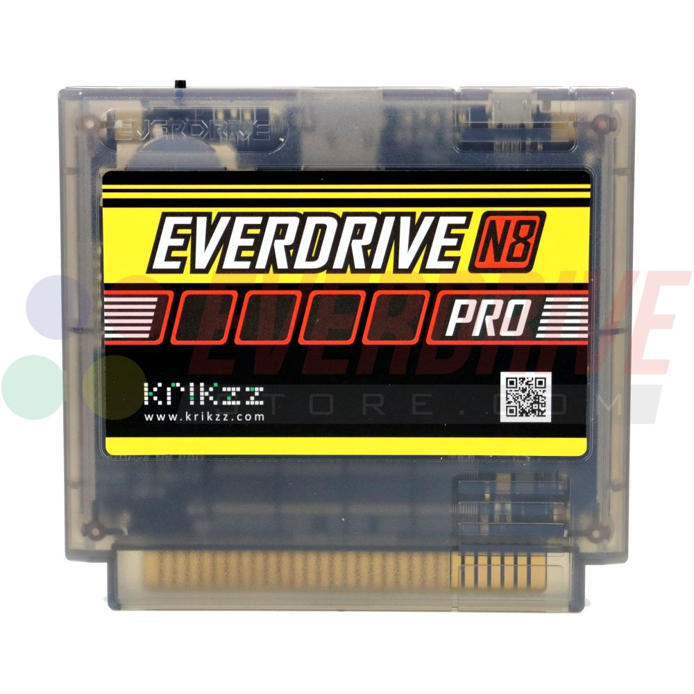 Everdrive N8 Famicom PRO - Frosted Black