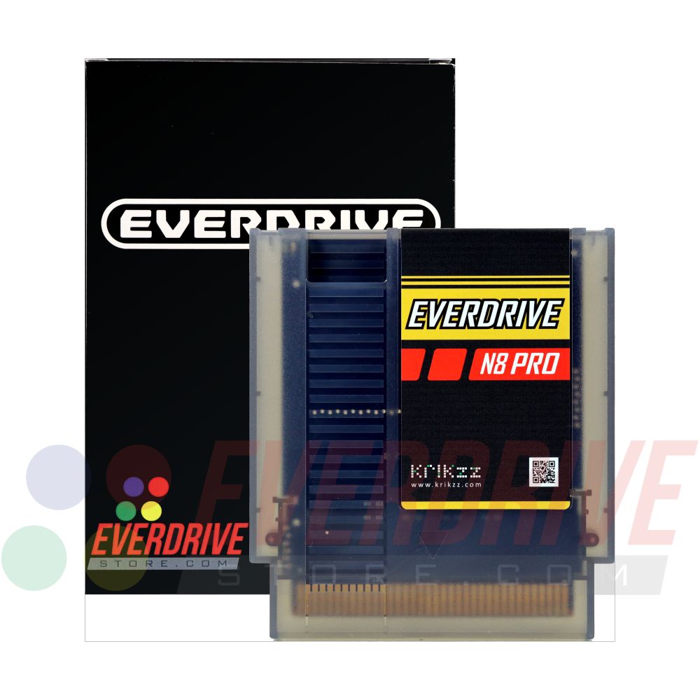 Everdrive N8 PRO - Frosted Black