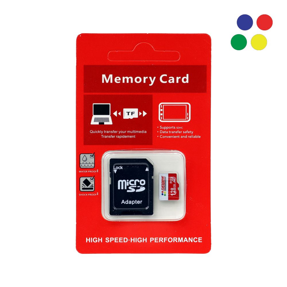 High Quality 128 GB Sd Card with Adapter
