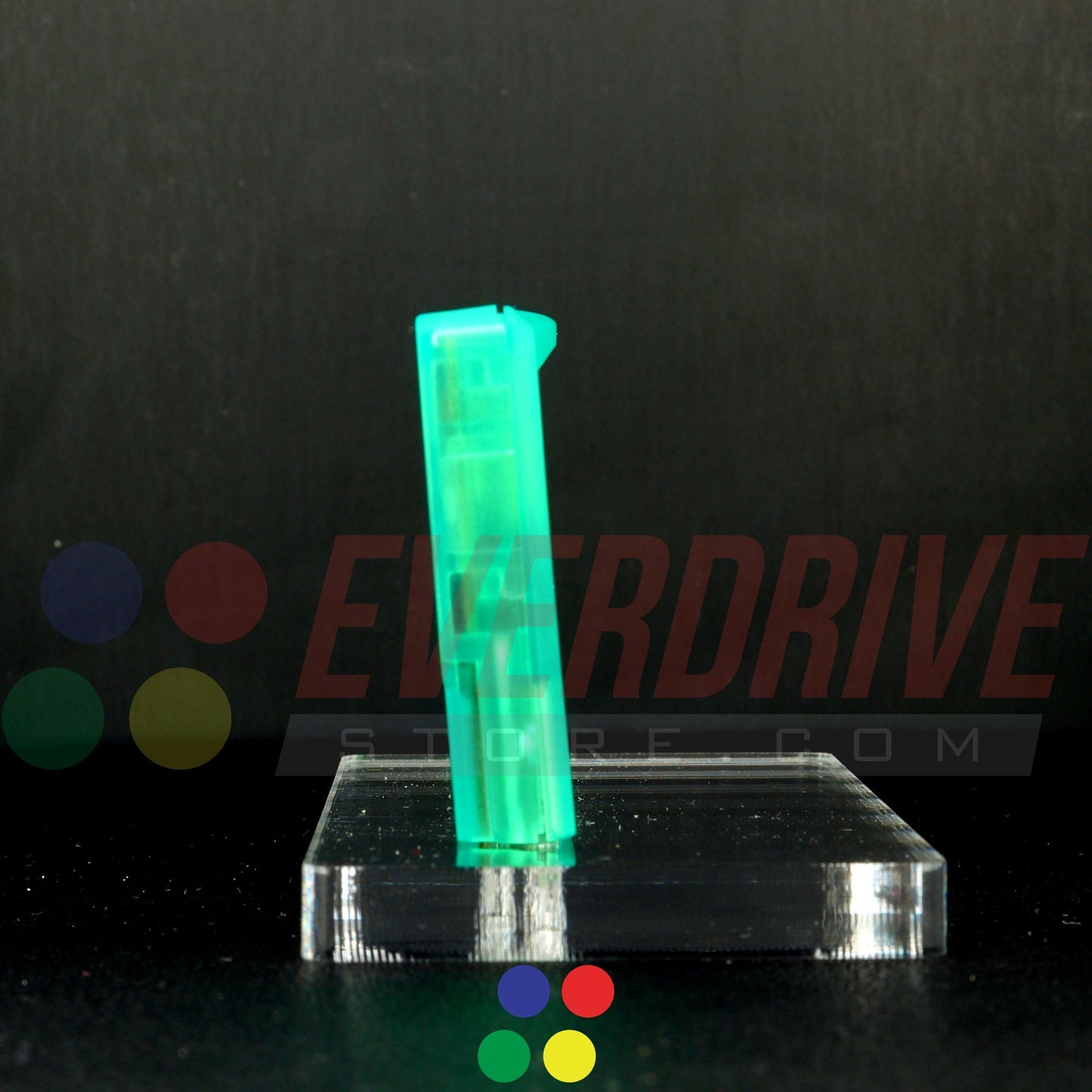 Everdrive GBA Mini - Frosted Green
